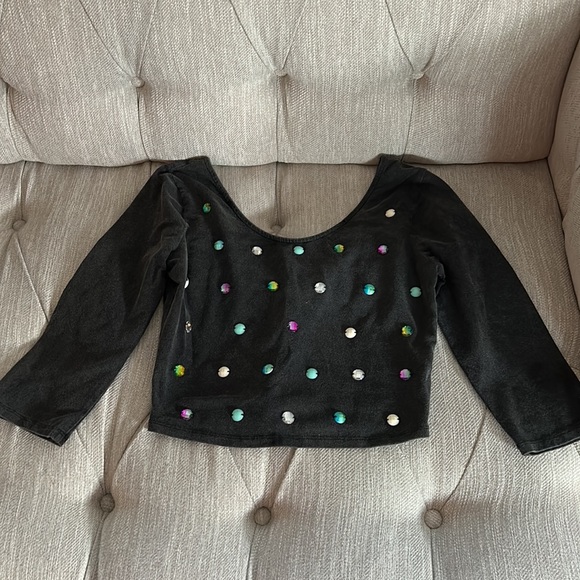 Silence & Noise cropped shirt, Small - Picture 2 of 3